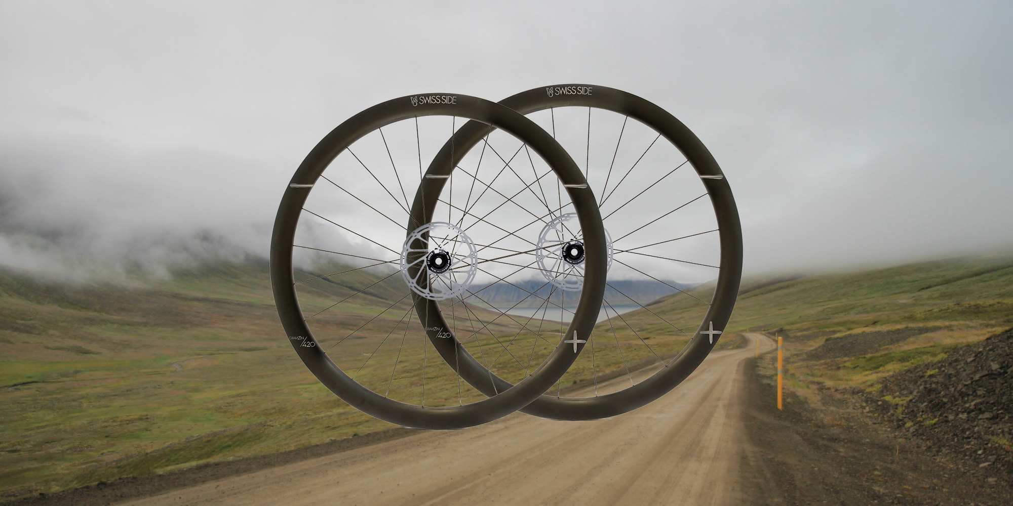 swiss side aerodynamic gravel wheels