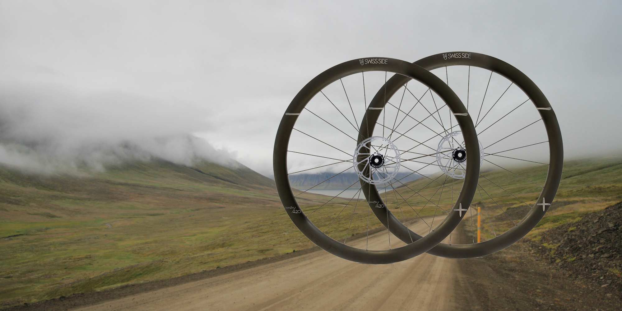 swiss side aerodynamic gravel wheels