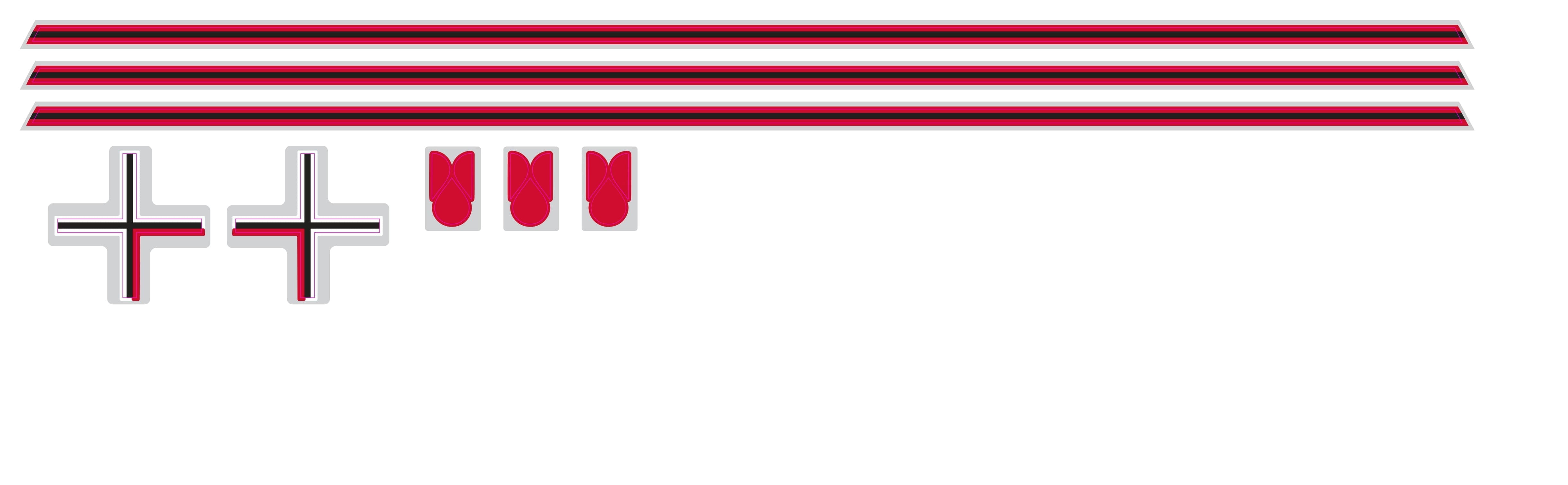 Decalcomanie colorate HADRON³ Ultimate/Classic