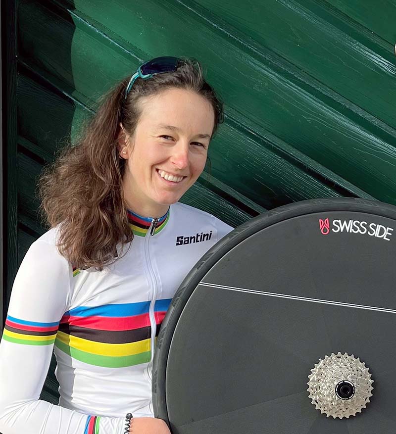 uci world champion flurina rigling para cycling swiss side