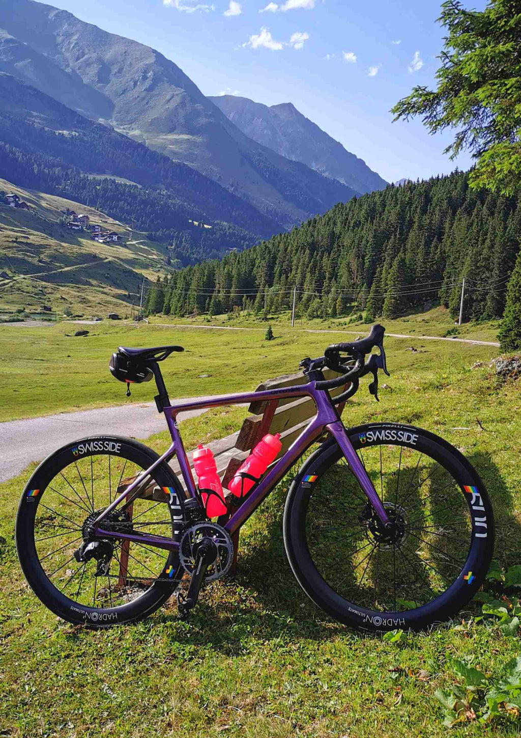 Aero Road Bicycle Wheels Swiss Side No.1 in aerodynamics