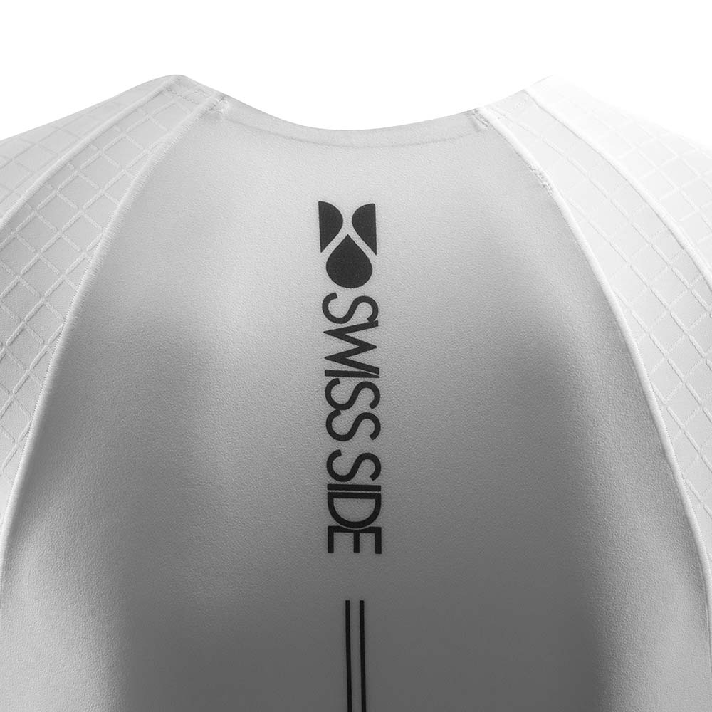 aero tri suit swiss side back